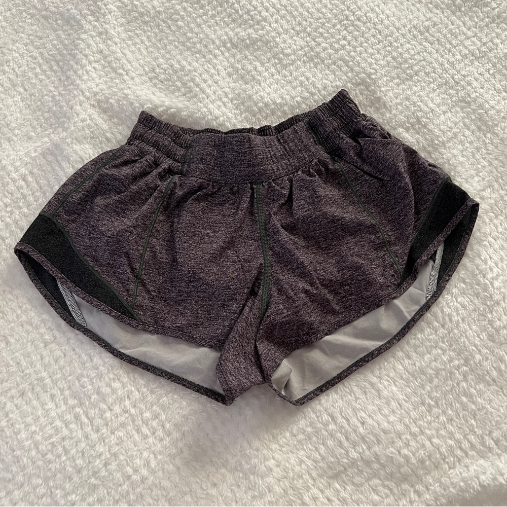 Lululemon Run Speed Shorts Grey Size 2